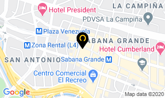 Mapa de Grupo Globaltur en Caracas