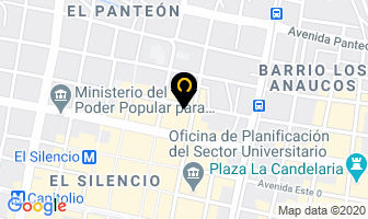 Mapa de Gustavo Prieto en Caracas