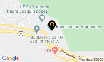 Mapa de Gustavo ´ S Pizza en Caracas