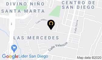 Mapa de Gyg Service C.a. en San Diego