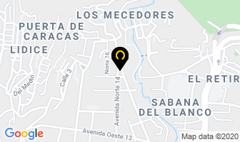 Mapa de Hector Villegas en Caracas