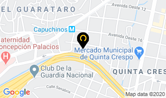 Mapa de Herreria Multiservicios Refrimar, C.a en Caracas