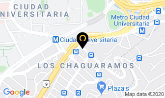 Mapa de Hiefricar en Caracas