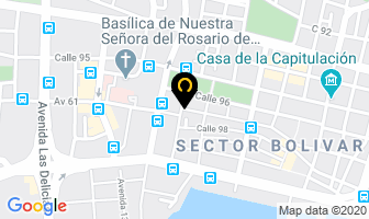 Mapa de Hielo El Angel en Maracaibo