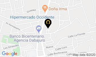 Mapa de Hipermercado Occidente en Dabajuro