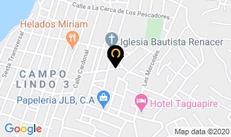 Mapa de Hospedaje Aloe en Puerto Píritu