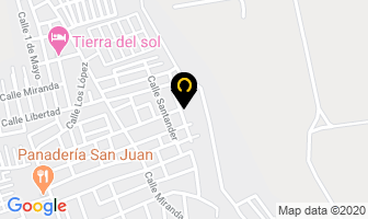 Mapa de Hostal Rancho La Quinta en San Joaquín