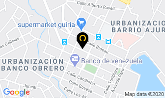 Mapa de Hotel Agua Azul, C.a en Güiria