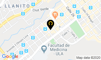 Mapa de Hotel Angeles Palace en Mérida