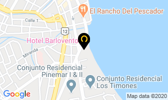 Mapa de Hotel Barlovento C.a. en Higuerote