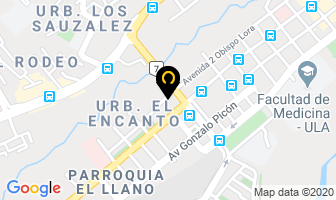 Mapa de Hotel Caribay en Mérida