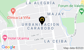 Mapa de Hotel Coronado Suites en Valencia