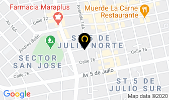 Mapa de Hotel Doral en Maracaibo