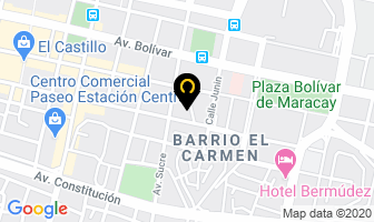 Mapa de Hotel El Preferido, C.a. en Maracay