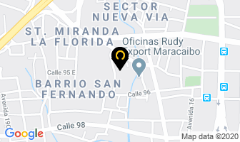 Mapa de Hotel Gardenia en Maracaibo