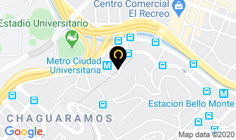 Mapa de Hotel Harmony en Caracas