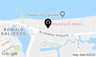 Mapa de Hotel Hostería El Morro en Lechería