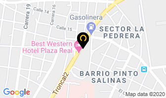 Mapa de Hotel La Vega en Calabozo