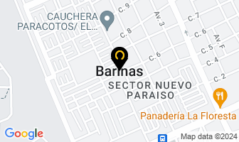Mapa de Hotel Los Pinos    En Barinas en Barinas