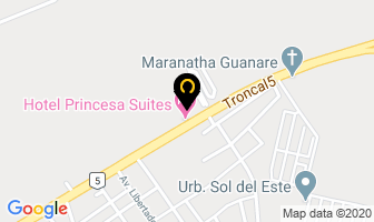 Mapa de Hotel Princesa Suite en Guanare