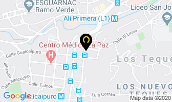 Mapa de Hotel Santa Barbara C.a en Los Teques