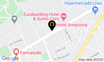 Mapa de Hotel Santa Elena en Coro