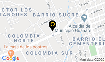 Mapa de Hotel Tachitra en Guanare