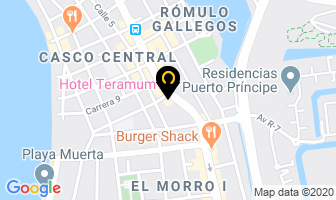 Mapa de Hotel Teramum en Lechería