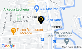 Mapa de Hotel Venus en Lechería