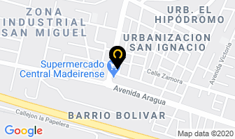 Mapa de Huellas Shoe's en Maracay