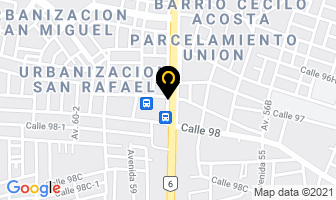 Mapa de I V Movers, C.a. en Maracaibo