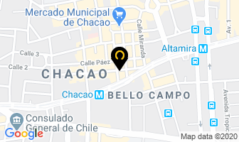 Mapa de Ident. Centro Estético Odontológico en Caracas