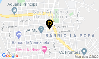 Mapa de Importadora Bioxy en Parroquia San Antonio
