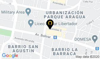 Mapa de Importadora Top Style Latina, C.a. en Maracay