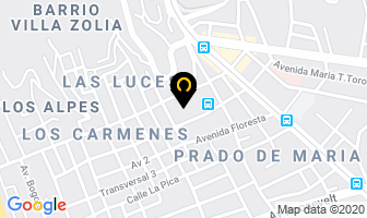 Mapa de Importadora Ximini C.a. en Caracas