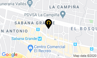 Mapa de Imprenta Veloxprint C.a en Caracas