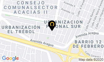 Mapa de Impresiones Creart B. C.a en Maracay