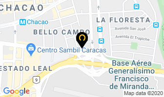 Mapa de Impresiones Sushé en Caracas