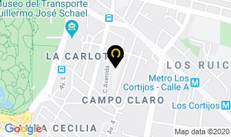 Mapa de Induservi, C.a en Caracas