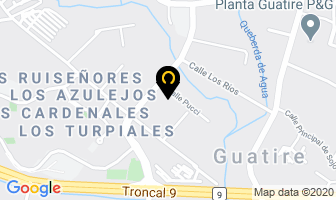 Mapa de Industrias Joli, C.a. en Guatire