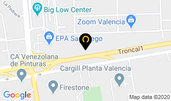 Mapa de Industrias Sun Brake, C.a. en Valencia