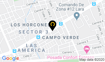 Mapa de Inmalar en Barquisimeto