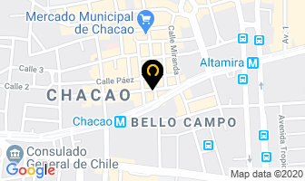 Mapa de Interclone Chacao C.a en Caracas