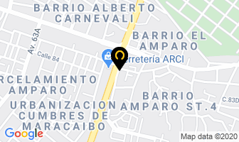 Mapa de Inv. Com. Carniceria Maryscar, C.a en Maracaibo