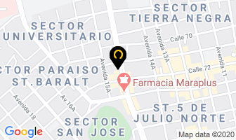 Mapa de Inverciones Yoli Styles en Maracaibo