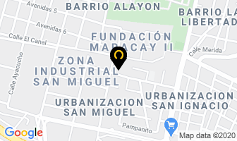 Mapa de Inversiones A-1 2010 en Maracay