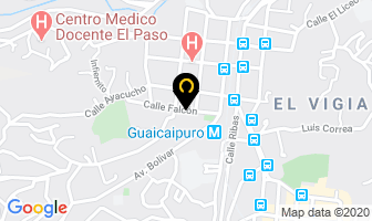Mapa de Inversiones Baquero 96 C.a. en Los Teques