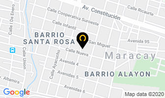 Mapa de Inversiones Carvajal C.a. en Maracay