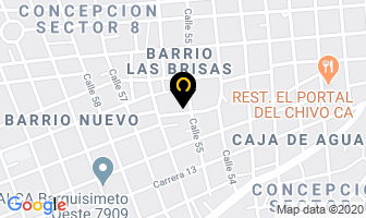 Mapa de Inversiones El Gilbor C.a. en Barquisimeto