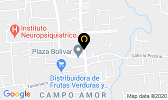 Mapa de Inversiones Hermanos Páez en Guacara